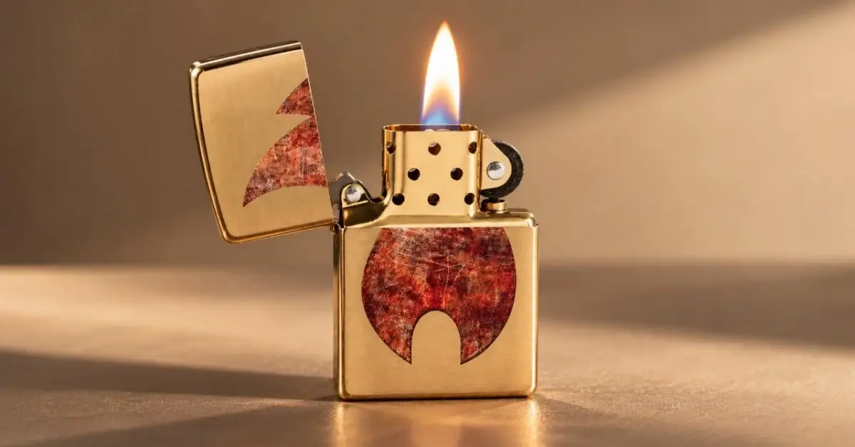 Zippo Rusty Flame Brushed Brass Upaljač 1 Zippo Rusty Flame upaljač - facebook