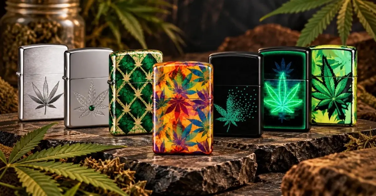 Zippo Cannabis upaljači TOP 7 – sedam različitih kolekcija
